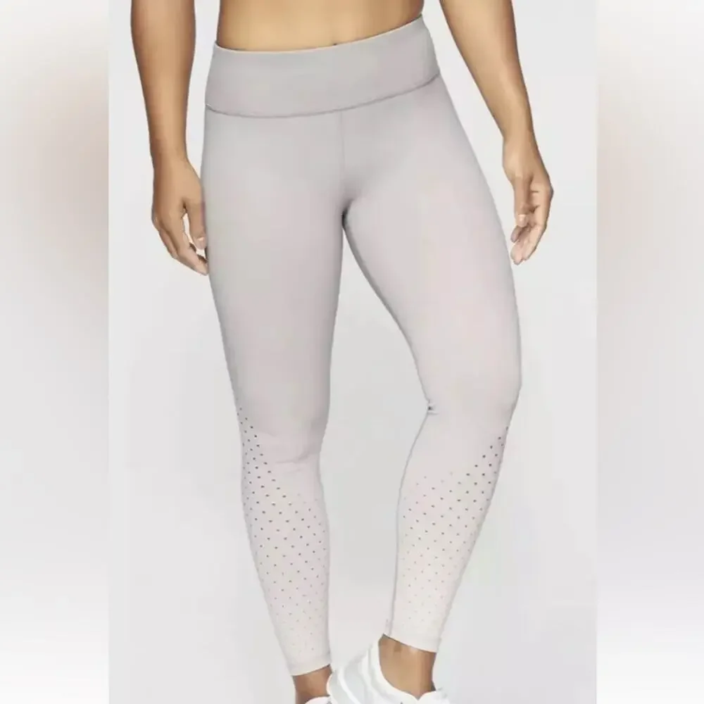Athleta Contender Aero 7/8 tight high rise pebble gray leggings LP - Picture 1 of 13